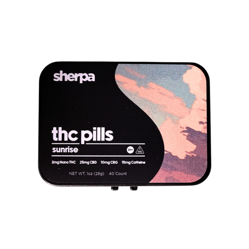 Sunrise Sherpa 2mg THC Pills