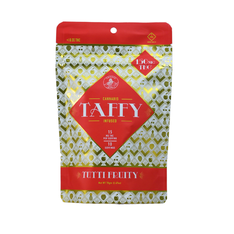 15mg THC Taffy - Tutti Fruity